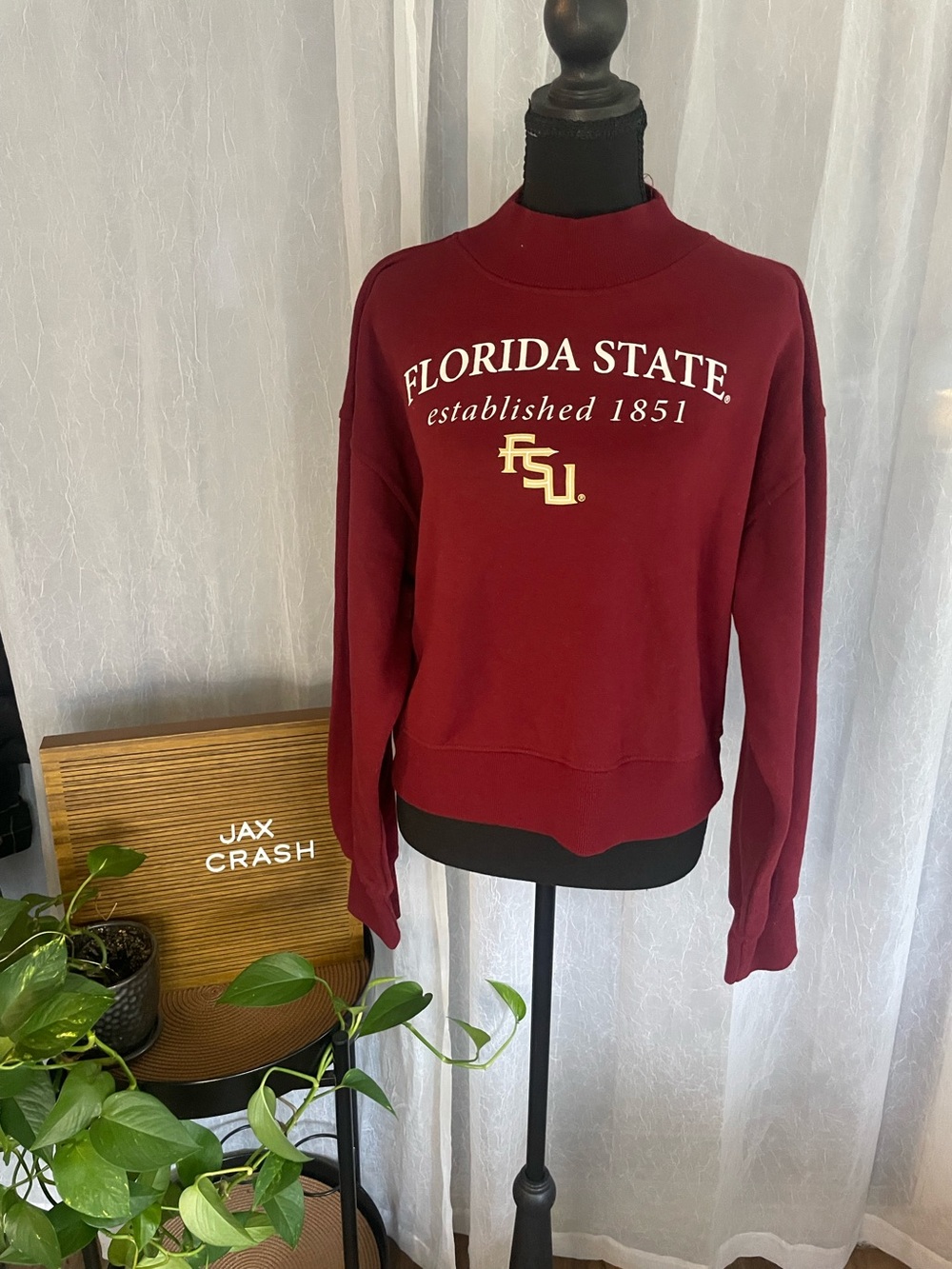 FSU Maroon Crewneck Sweatshirt